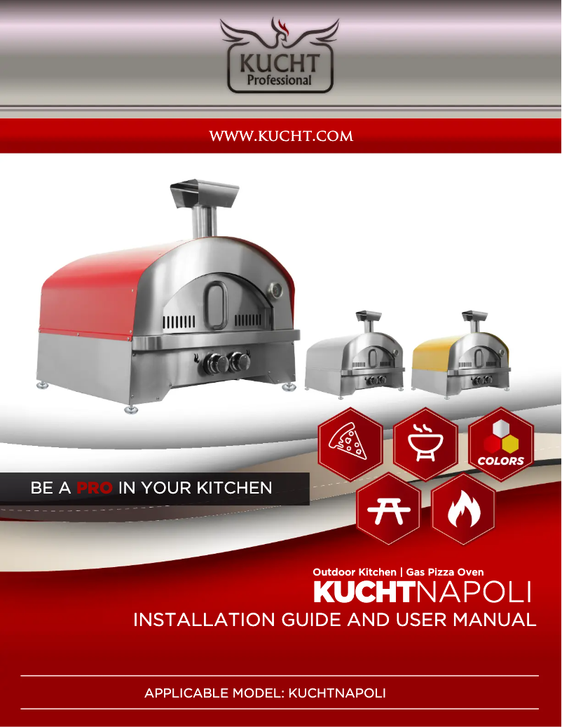 First page image of the manual for Napoli