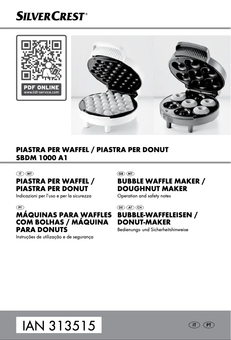 Image de la première page du manuel de l'appareil SBDM 1000 A1