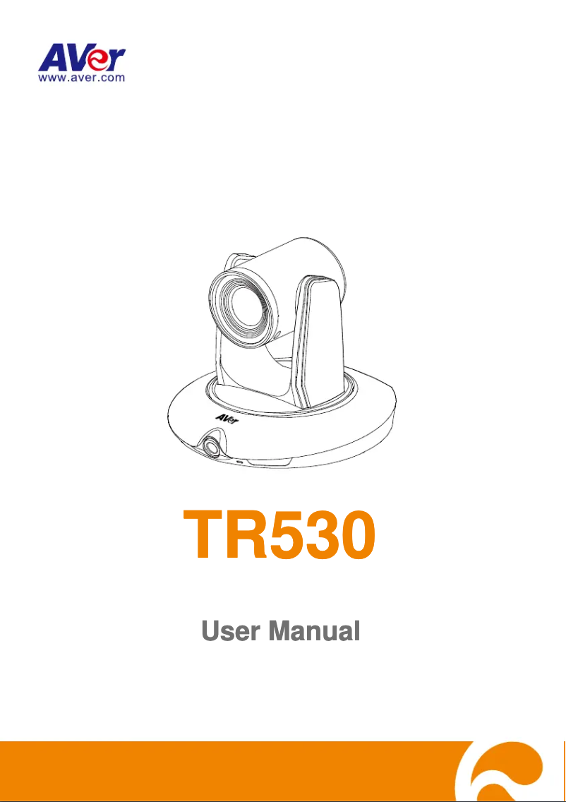 Image de la première page du manuel de l'appareil TR530