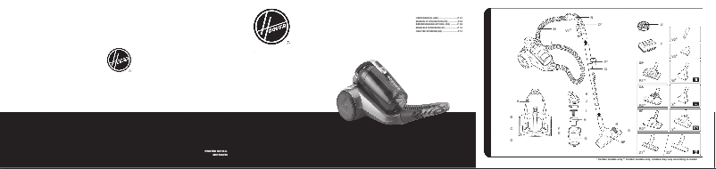 Page n°1 - Manuel utilisateur Hoover RC71_RC14 021
