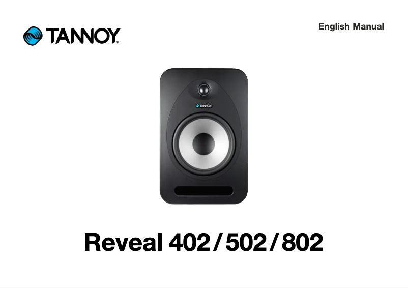 Image de la première page du manuel de l'appareil Reveal 802
