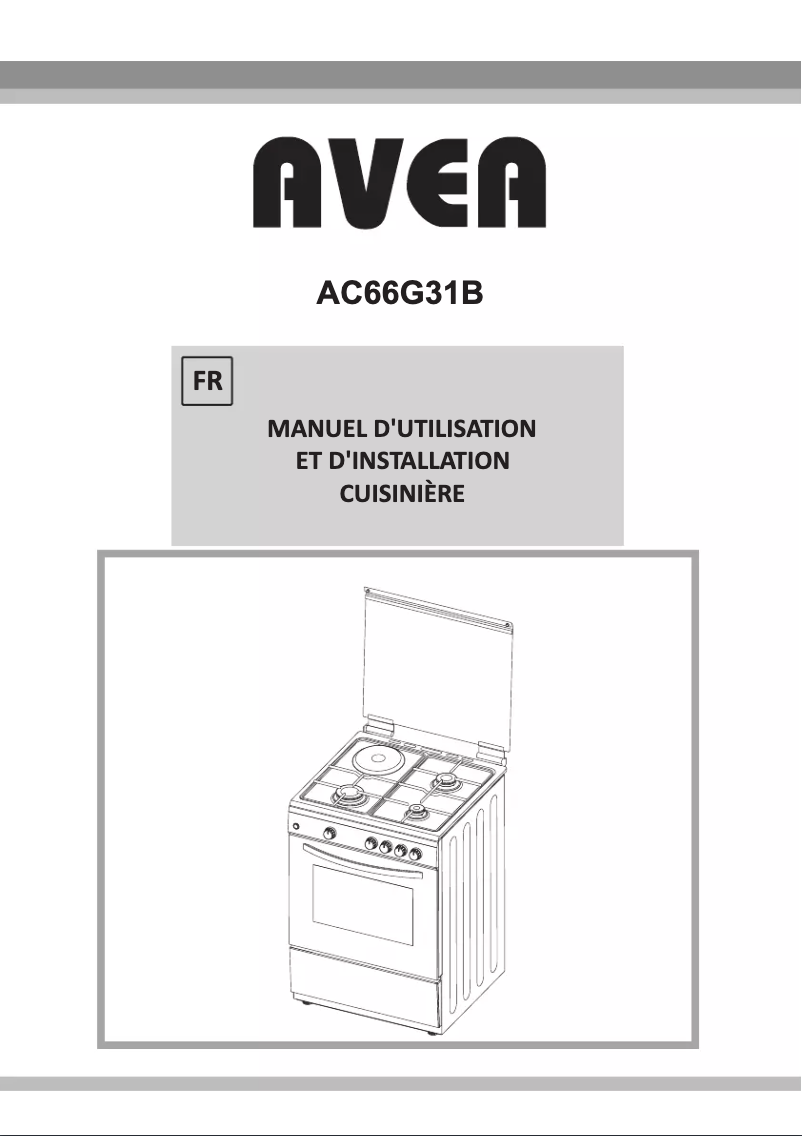 Image de la première page du manuel de l'appareil AC66G31B