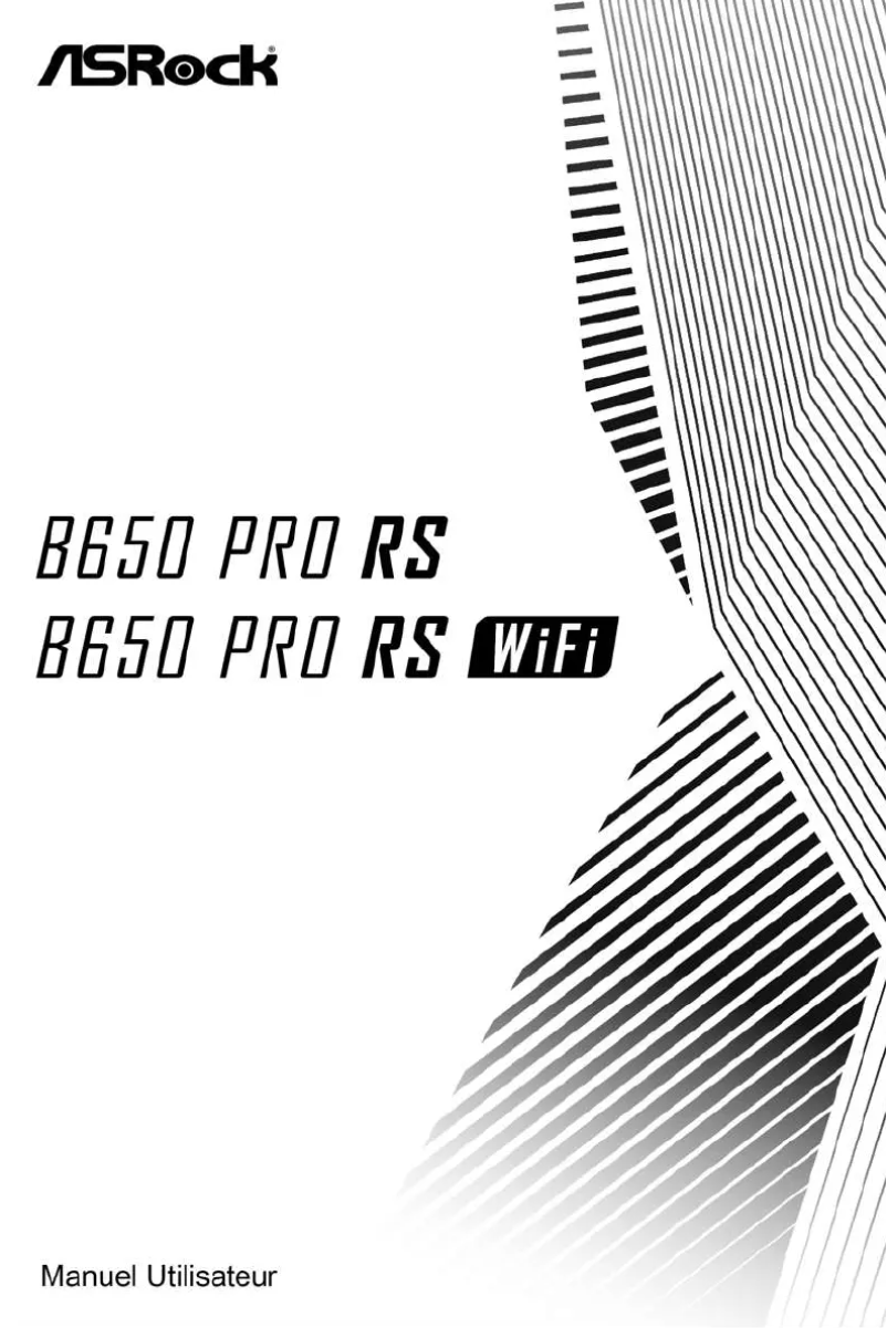 Página 1 del manual Manual de usuario Asrock B650 Pro RS WiFi