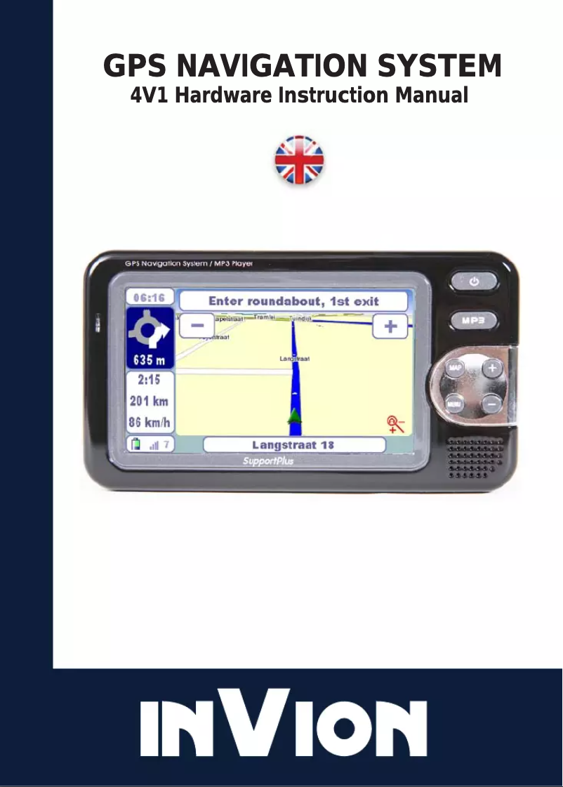 Image de la première page du manuel de l'appareil GPS 4V1