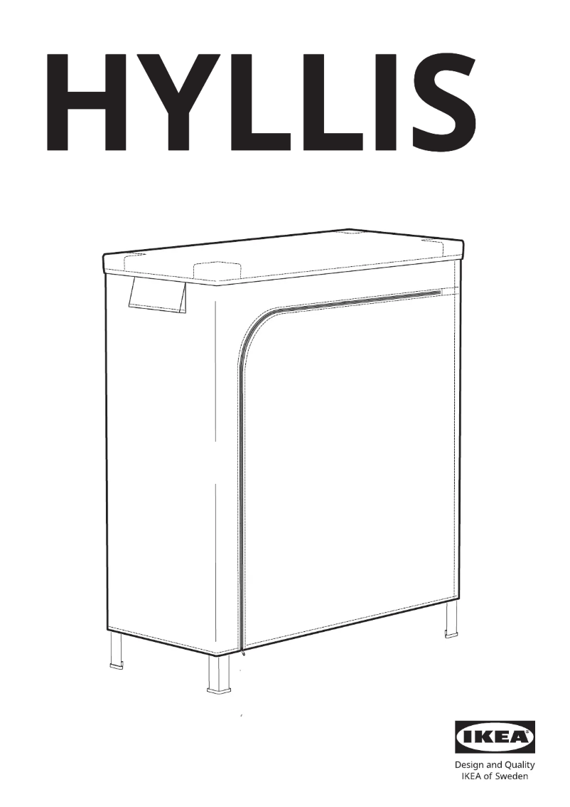 Page 1 de la notice Manuel utilisateur Ikea HYLLIS 104.283.32