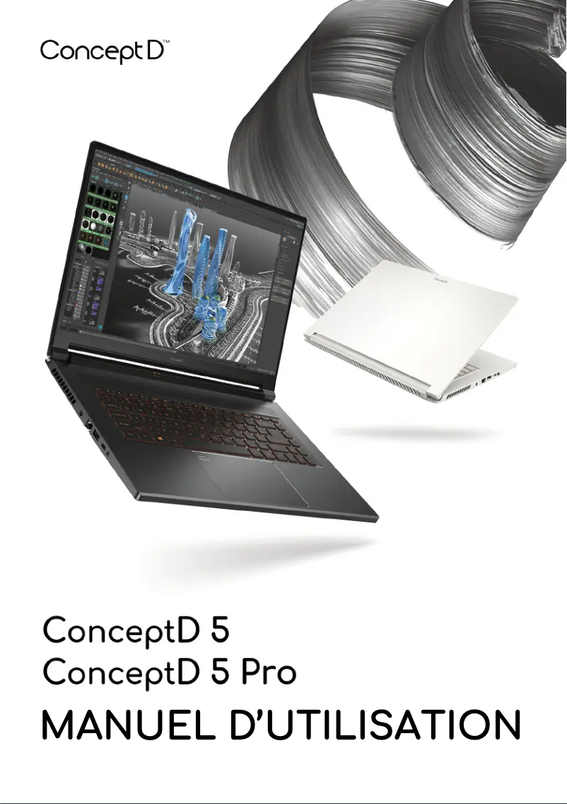 Página 1 del manual Manual de usuario Acer ConceptD 5 Pro
