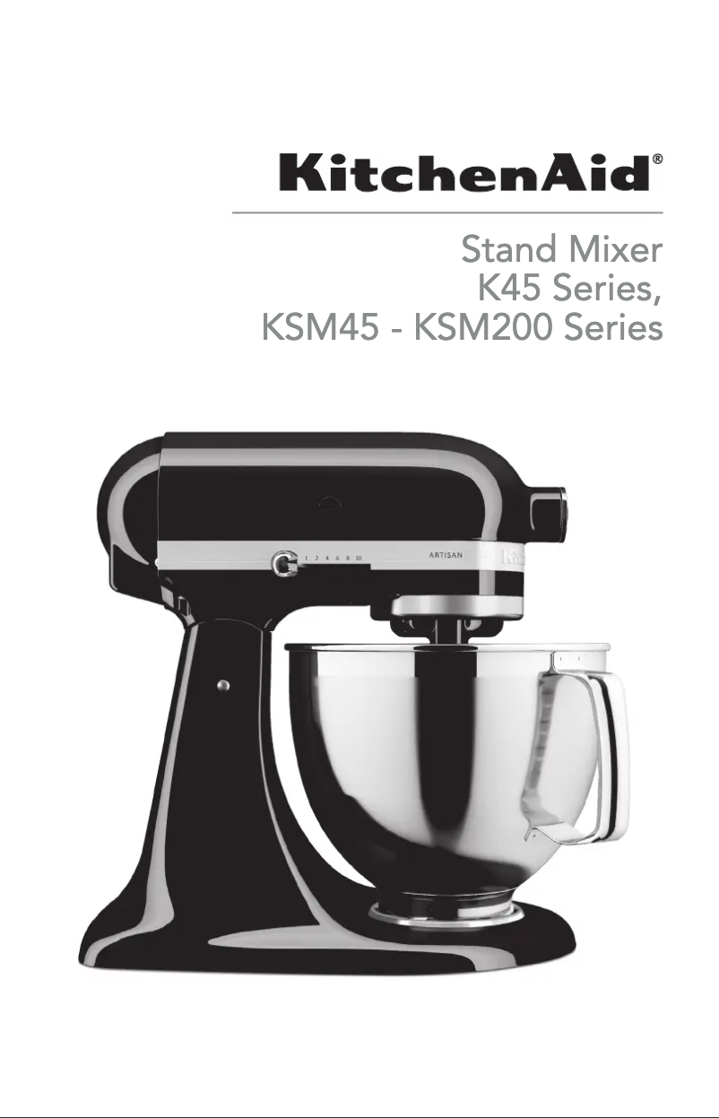 Page n°1 - Manuel utilisateur KitchenAid KSM195