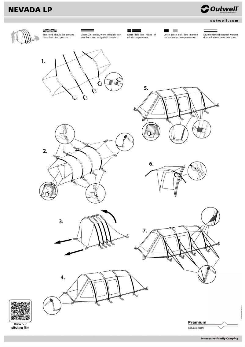 Imagen de la primera página del manual del dispositivo Nevada LP