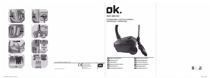 Page 1 de la notice Manuel utilisateur OK OVC 205