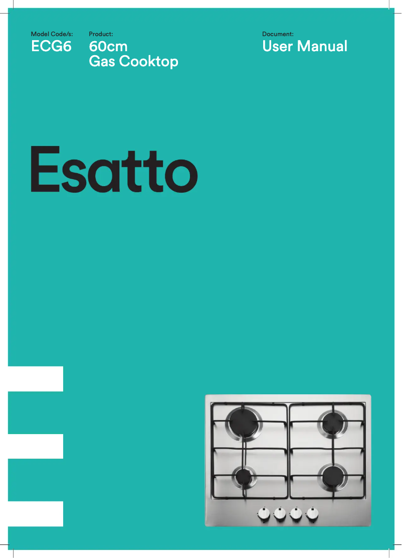 Page 1 de la notice Manuel utilisateur Esatto RH91B