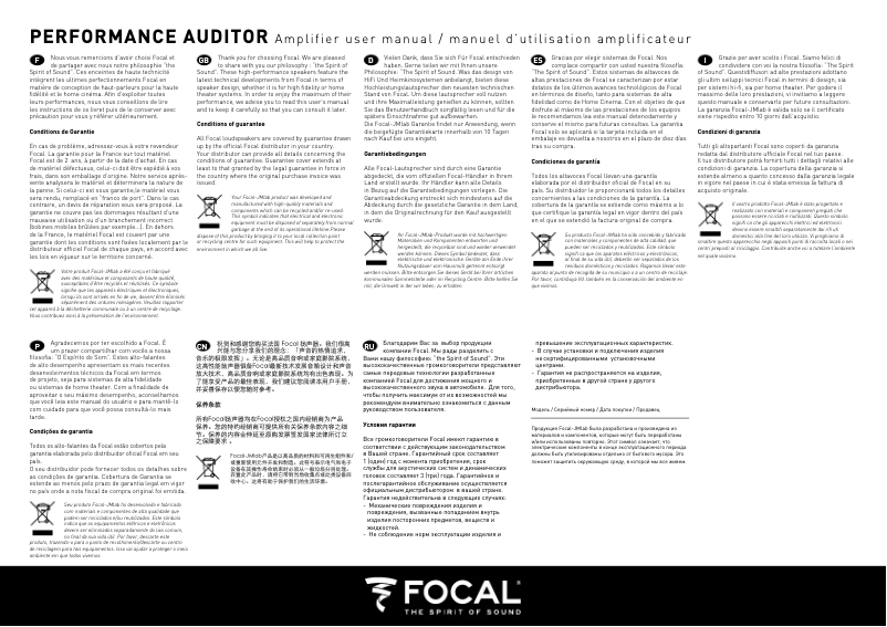 Image de la première page du manuel de l'appareil R-4280
