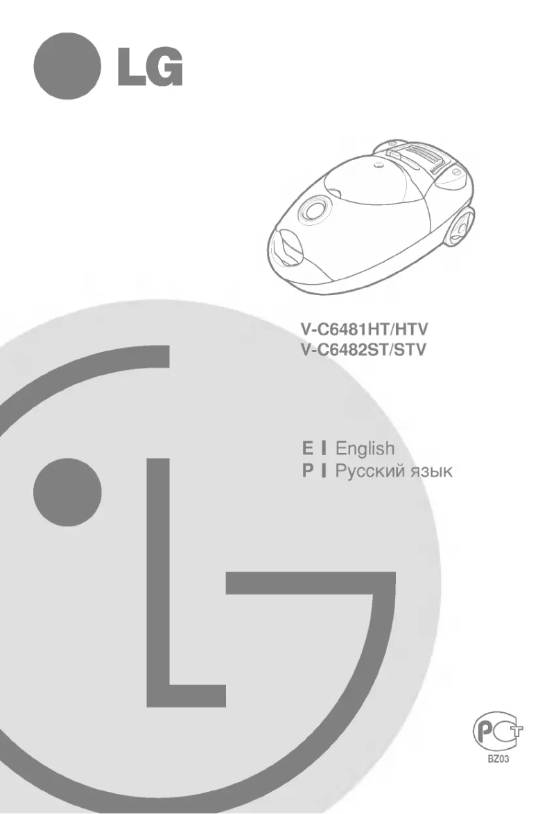Página 1 del manual Manual de usuario LG V-C6481HT