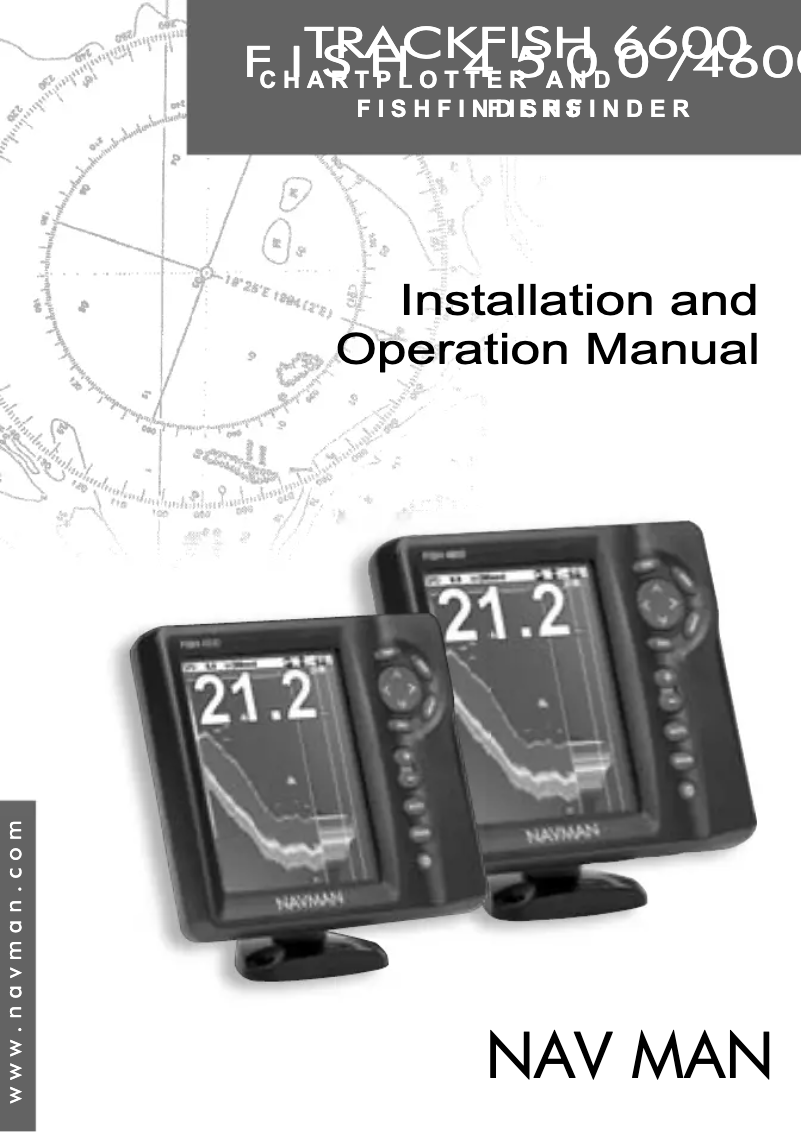 Image de la première page du manuel de l'appareil Fish 4500