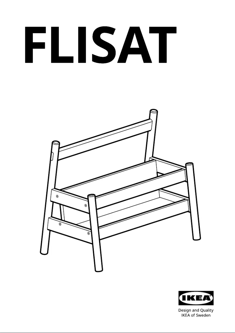Page 1 de la notice Manuel utilisateur Ikea FLISAT 002.969.64