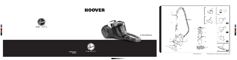 Page n°1 - Manuel utilisateur Hoover Breeze BR71_BR02001