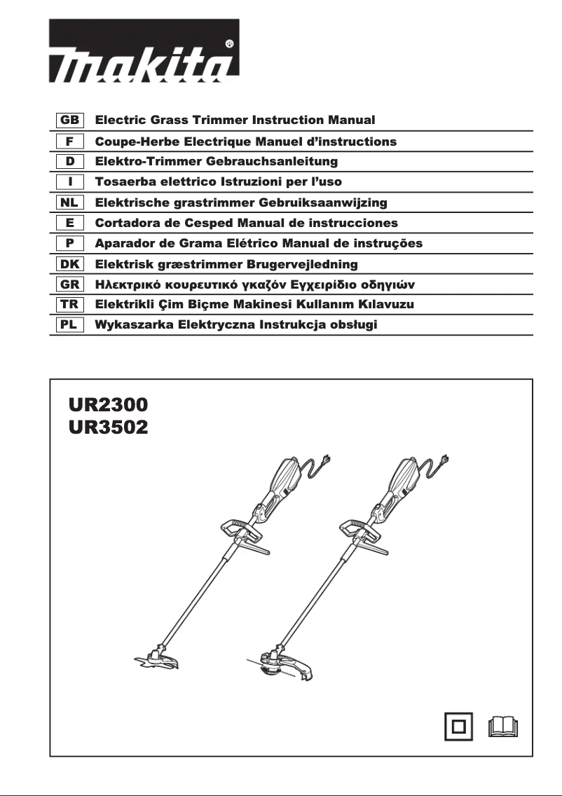 Page 1 de la notice Manuel utilisateur Makita UR3502
