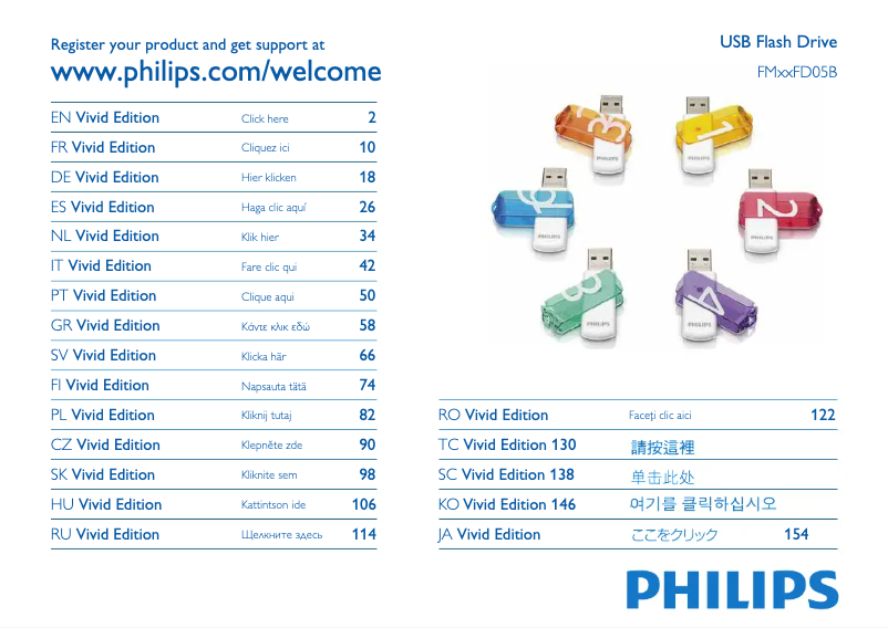 Page n°1 - Mode d'emploi Philips FM32FD05B