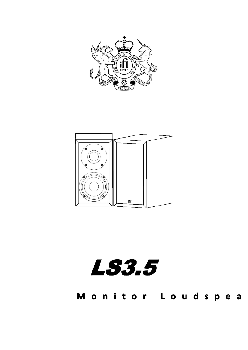 Page n°1 - Manuel utilisateur iFi Audio Retro LS3.5