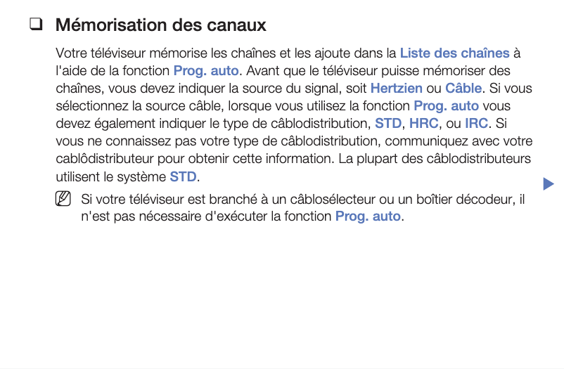 Page 1 de la notice Manuel utilisateur Samsung PN43F4500BF