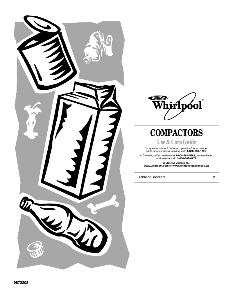 Page n°1 - Manuel utilisateur Whirlpool GC900QPPQ