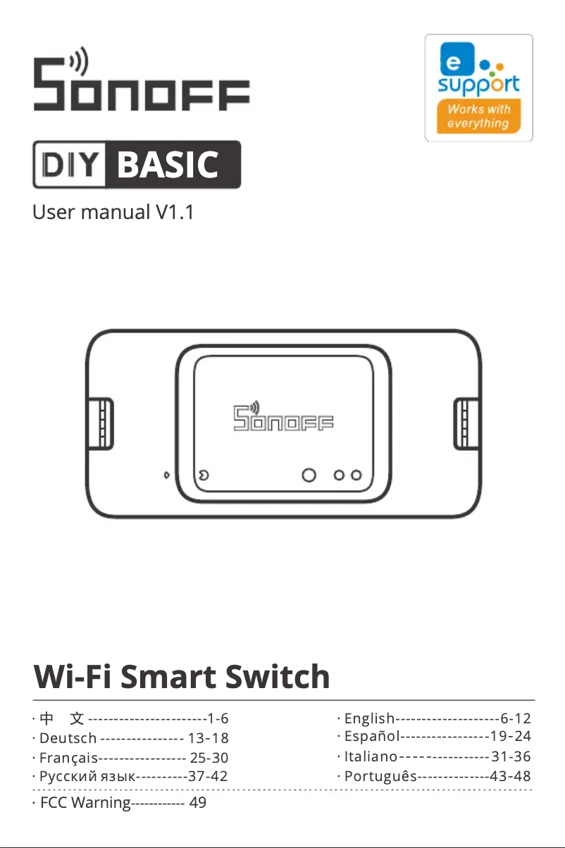 Image de la première page du manuel de l'appareil Basic R3