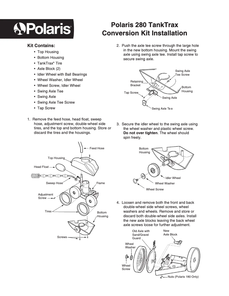 Imagen de la primera página del manual del dispositivo Vac-Sweep 280
