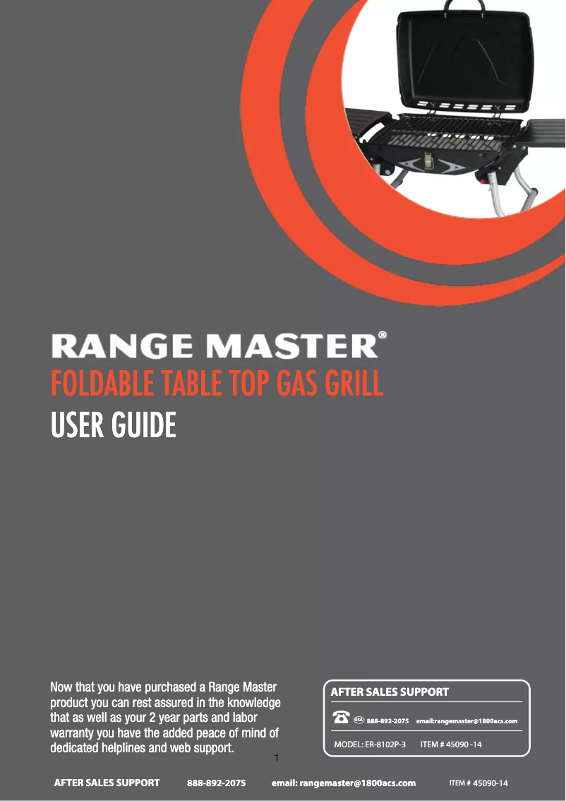 Image de la première page du manuel de l'appareil ER-8102P-3