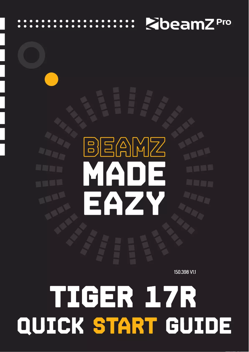 Image de la première page du manuel de l'appareil Tiger 17R