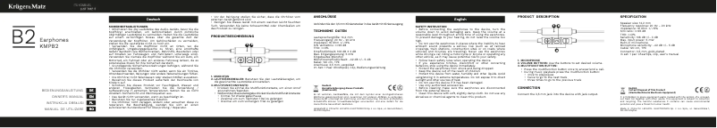 Image de la première page du manuel de l'appareil KMPB2