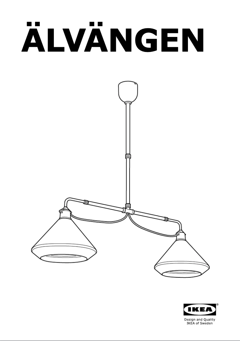 Image de la première page du manuel de l'appareil ALVANGEN