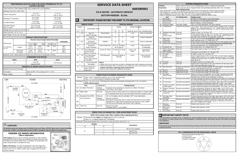 Page 1 de la notice Guide d'installation Frigidaire LFHB2751TF