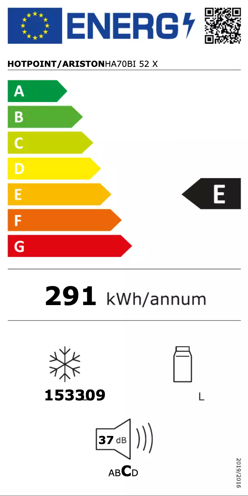 Image de la première page du manuel de l'appareil HA70BI 52 X