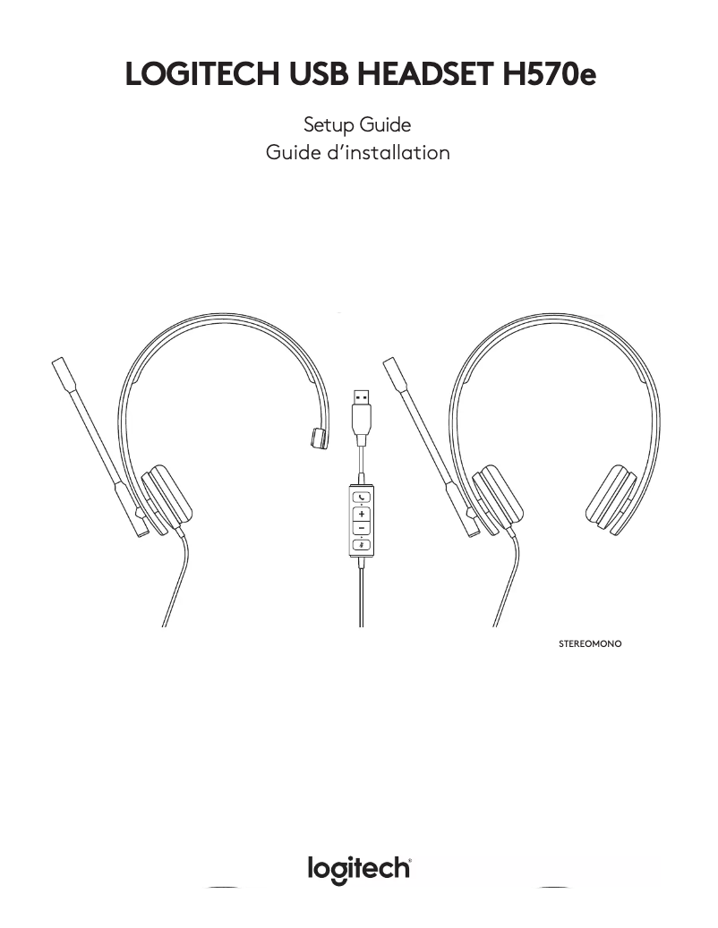 Image de la première page du manuel de l'appareil H570e