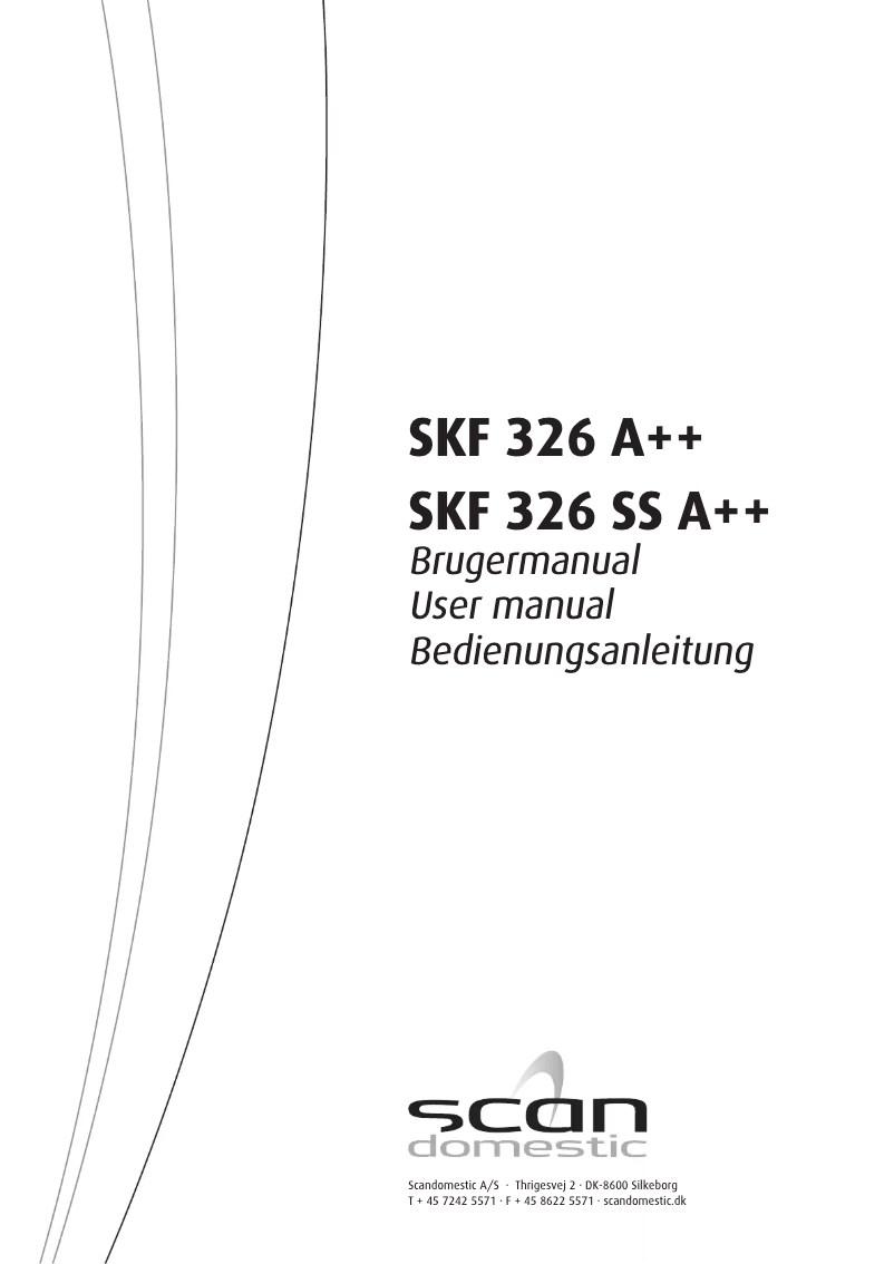 Image de la première page du manuel de l'appareil SKF 326