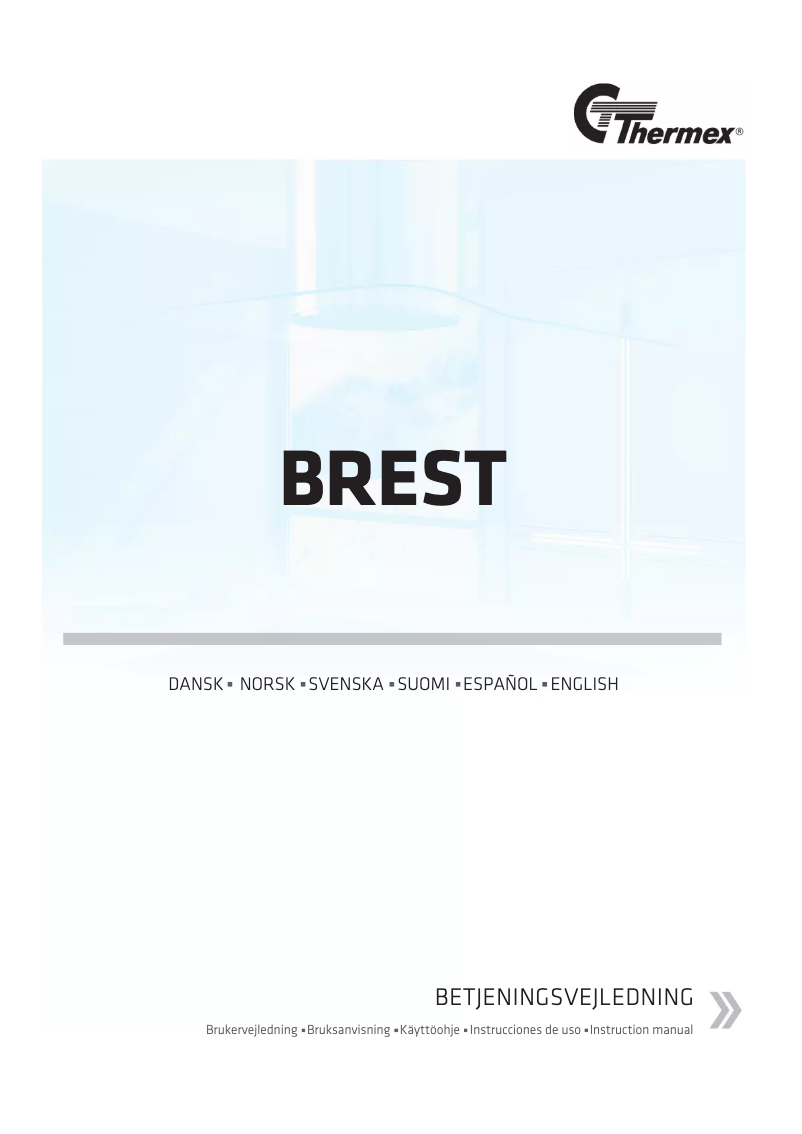 Image de la première page du manuel de l'appareil Brest