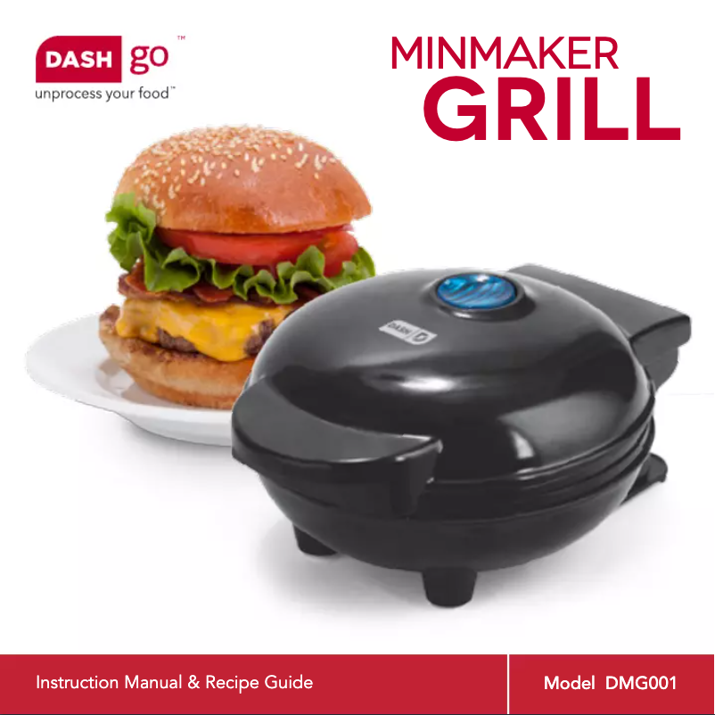 Image de la première page du manuel de l'appareil DMG001