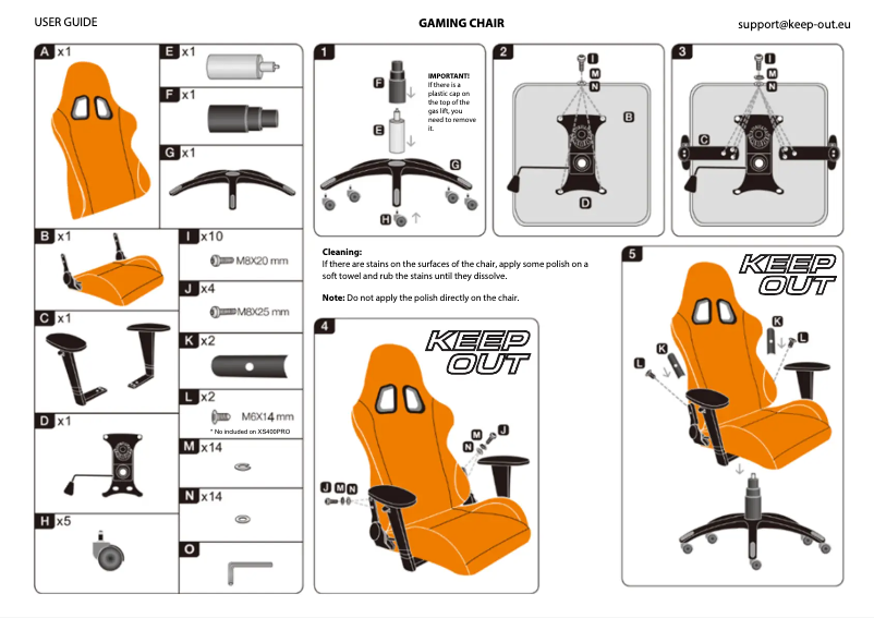 Page 1 de la notice Manuel utilisateur KeepOut XS200PROG