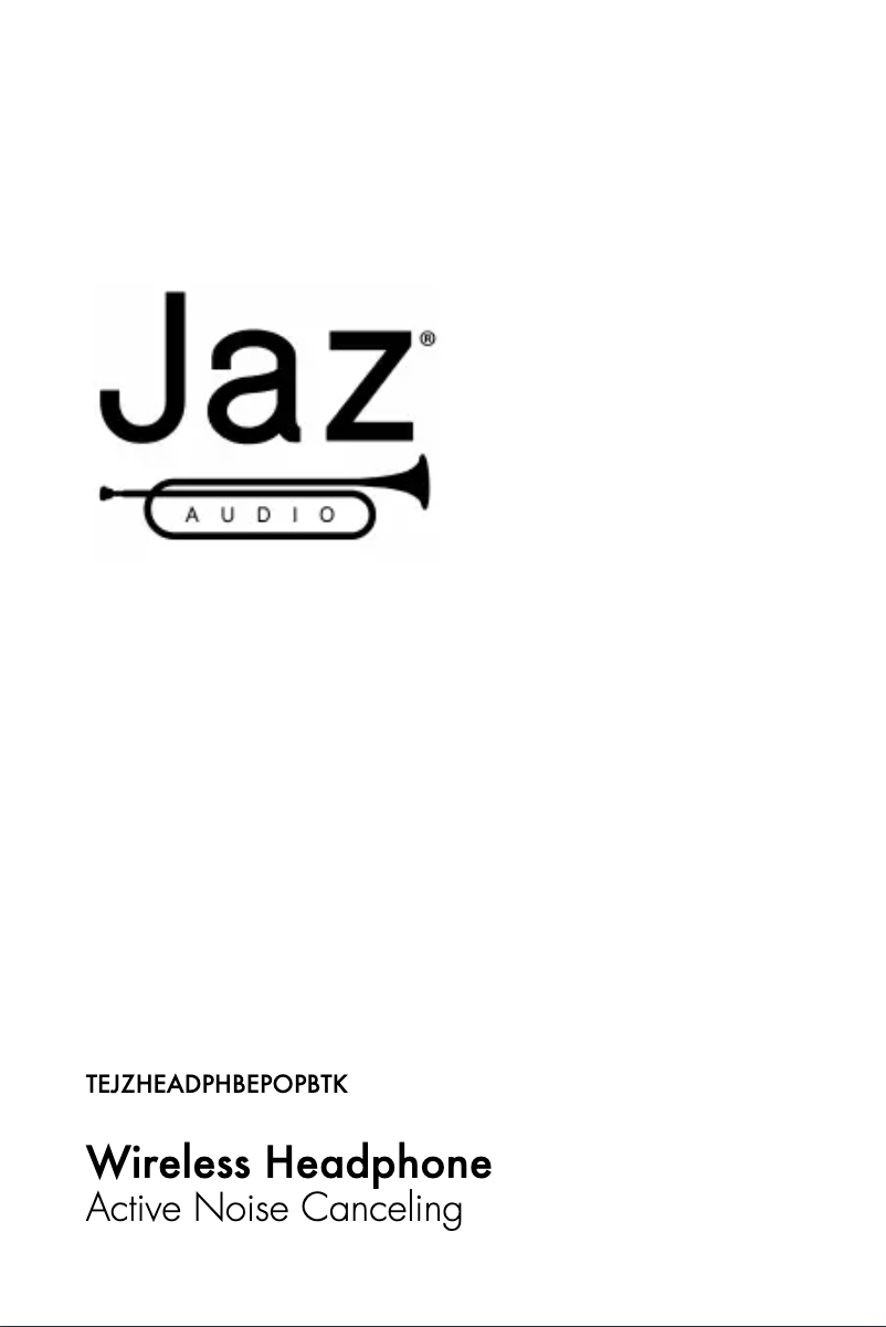 Page n°1 - Manuel utilisateur JAZ Audio Bepop