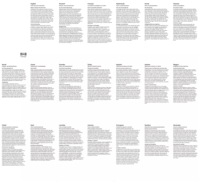 Page 1 de la notice Manuel utilisateur Ikea UTAKER