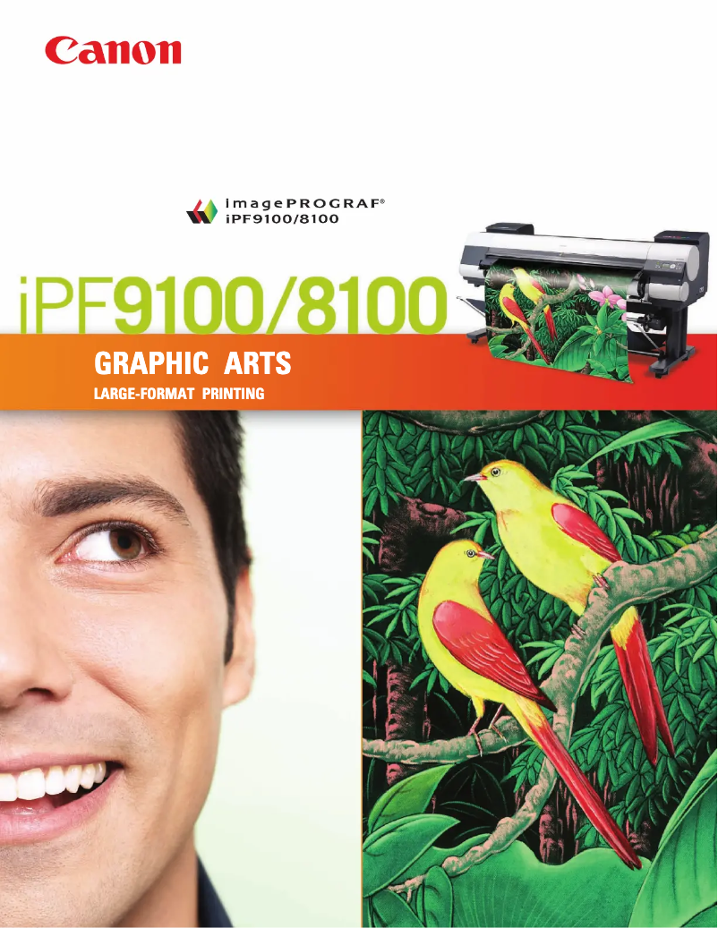 Page n°1 - Manuel utilisateur Canon imagePROGRAF iPF9100