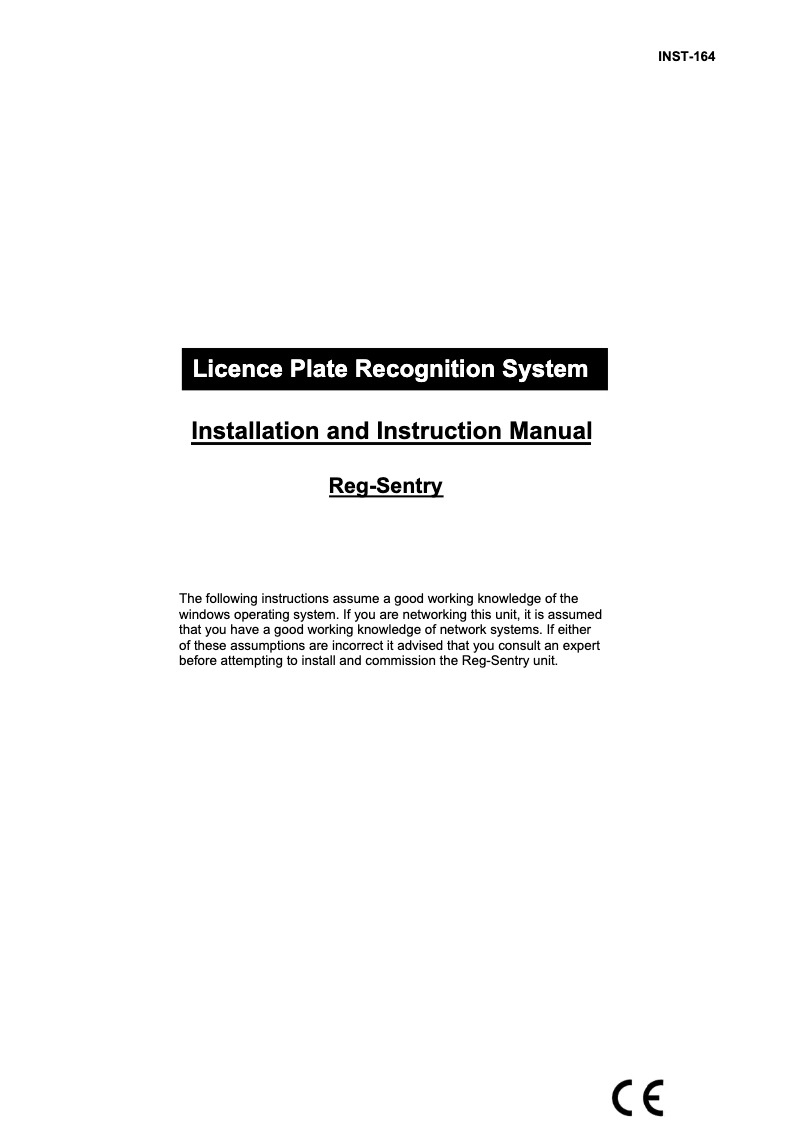 Page 1 de la notice Manuel utilisateur Bosch REG Sentry Access Control