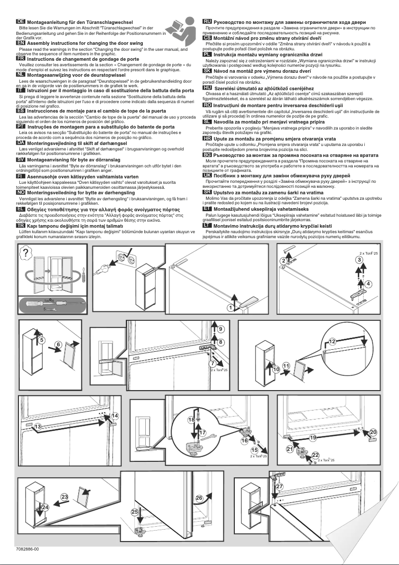 Image de la première page du manuel de l'appareil CNel 4213 NoFrost