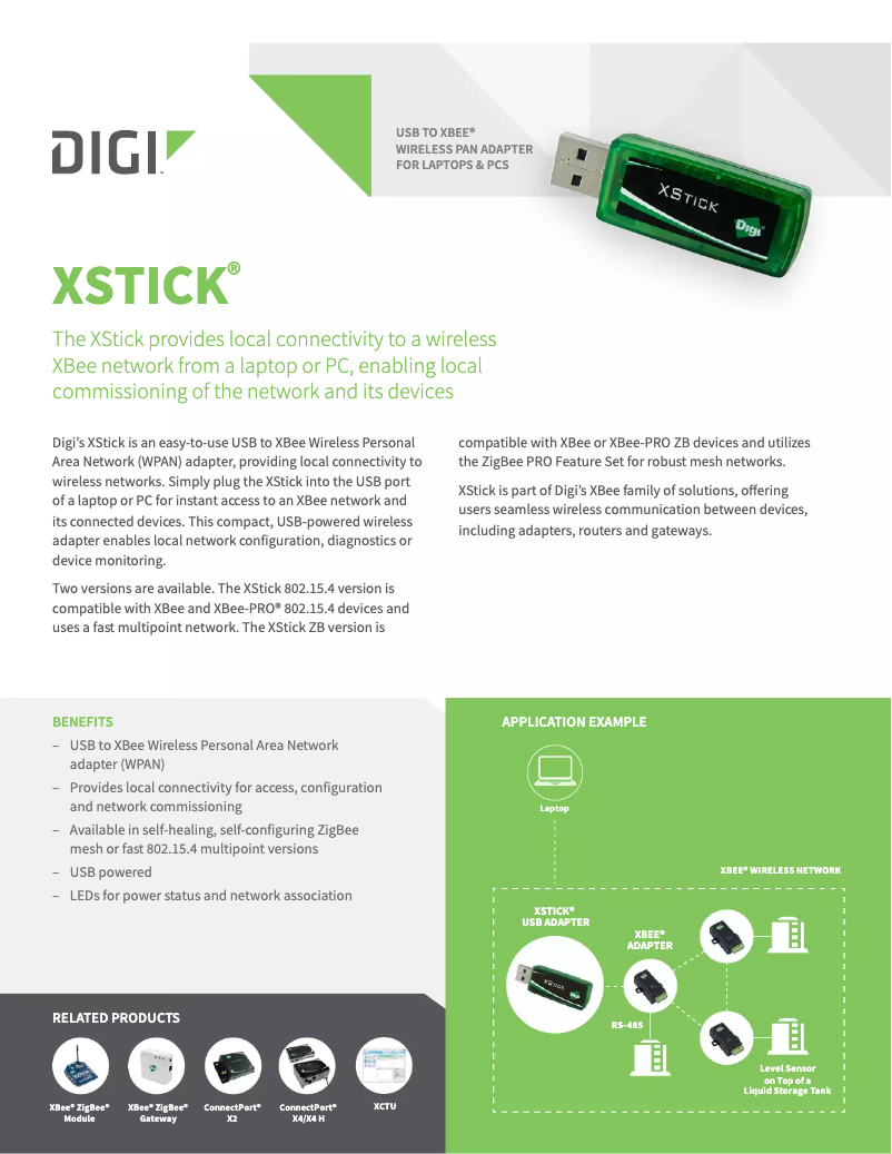 Page 1 de la notice Manuel utilisateur Digi XU-Z11