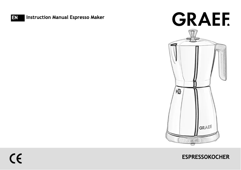 Page 1 de la notice Manuel utilisateur Graef EM 80