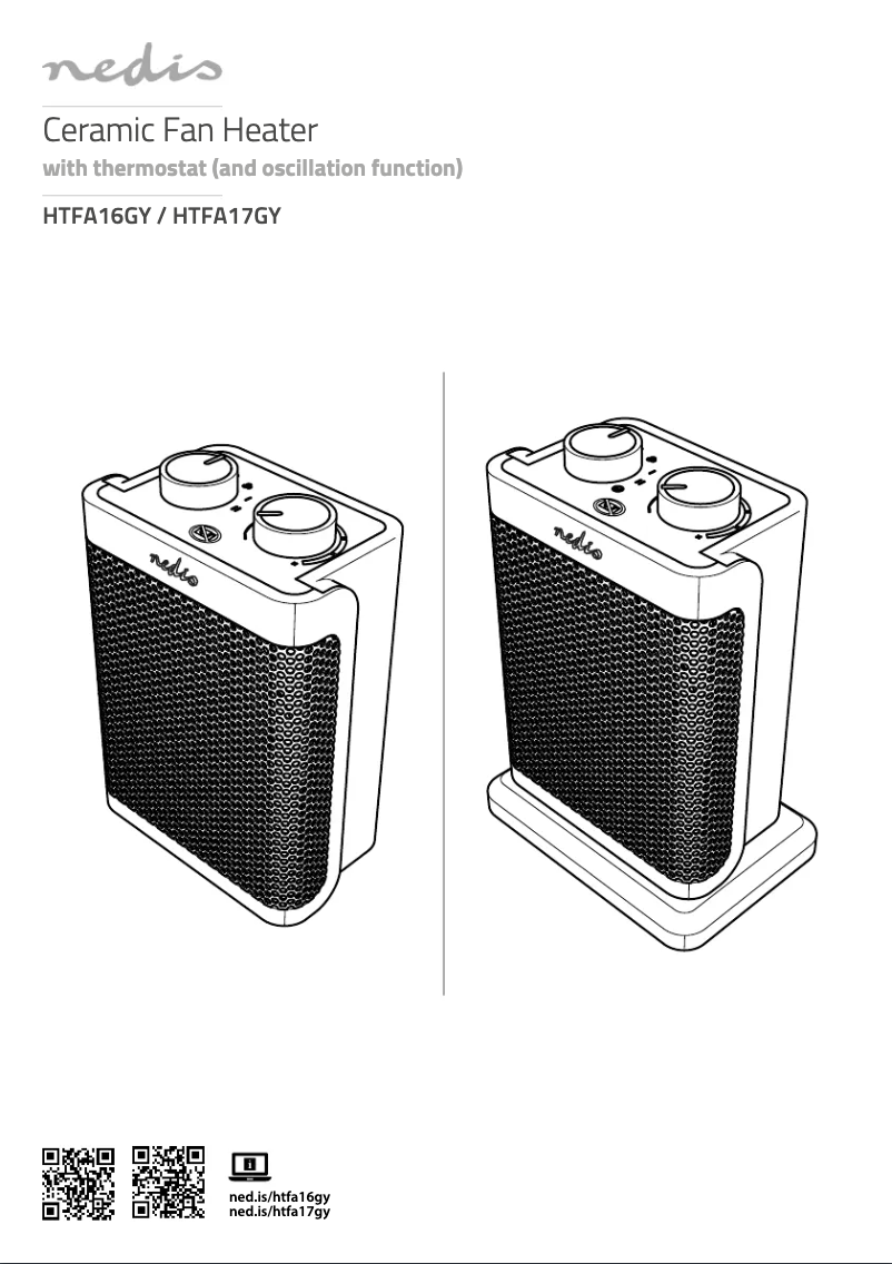 Page n°1 - Manuel utilisateur Nedis HTFA17GY