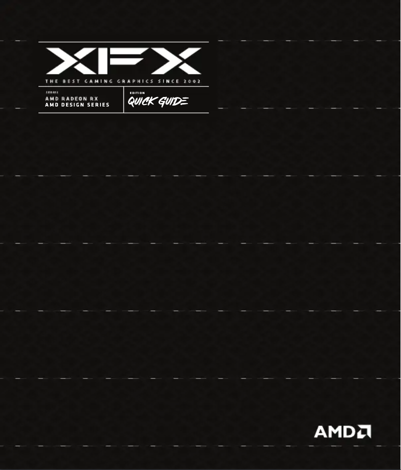 Page n°1 - Manuel utilisateur XFX Speedster MERC 319 Radeon RX 6950 XT