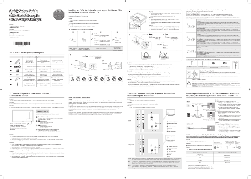 Image de la première page du manuel de l'appareil HG32NJ470NFXZA