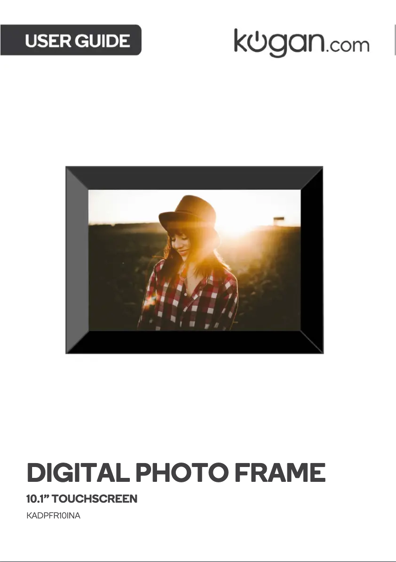 Image de la première page du manuel de l'appareil KADPFR10INA