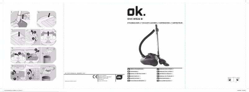 Image de la première page du manuel de l'appareil OVC 81522 B