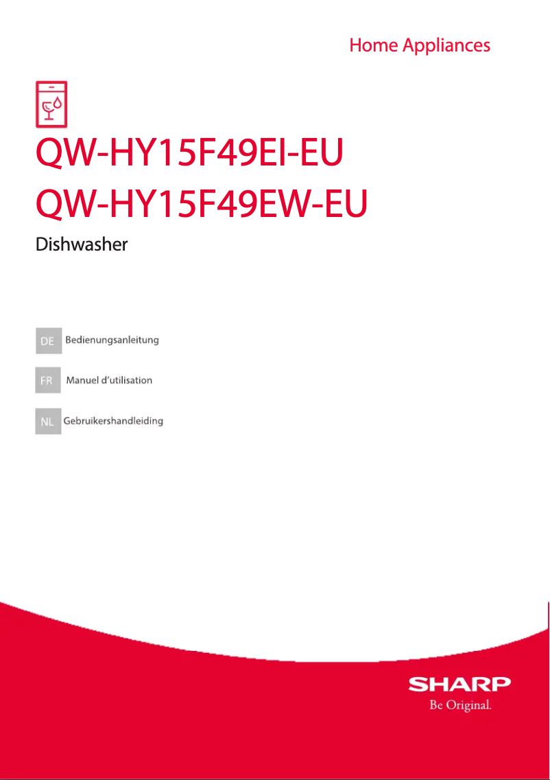 Page n°1 - Manuel utilisateur Sharp QW-HY15F49EI-EU